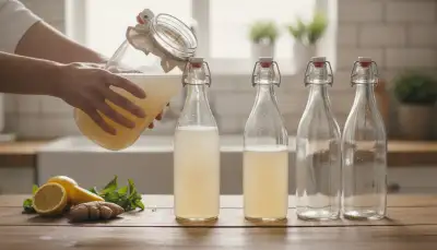Bügelflaschen zum Fermentieren nutzen