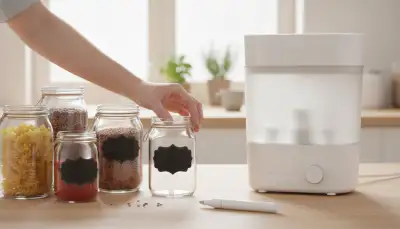 Ordnung schaffen: Kreidetafel-Etiketten für Ihre Gläser