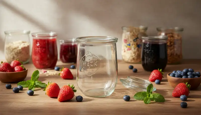 Weckgläser Tulpenform 1 Liter Deckel Ringe Set: Vielseitig nutzen